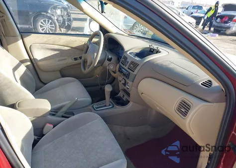 2002 Nissan Sentra Gxe z USA, uszkodzony, nr VIN 3N1CB51D92L643249